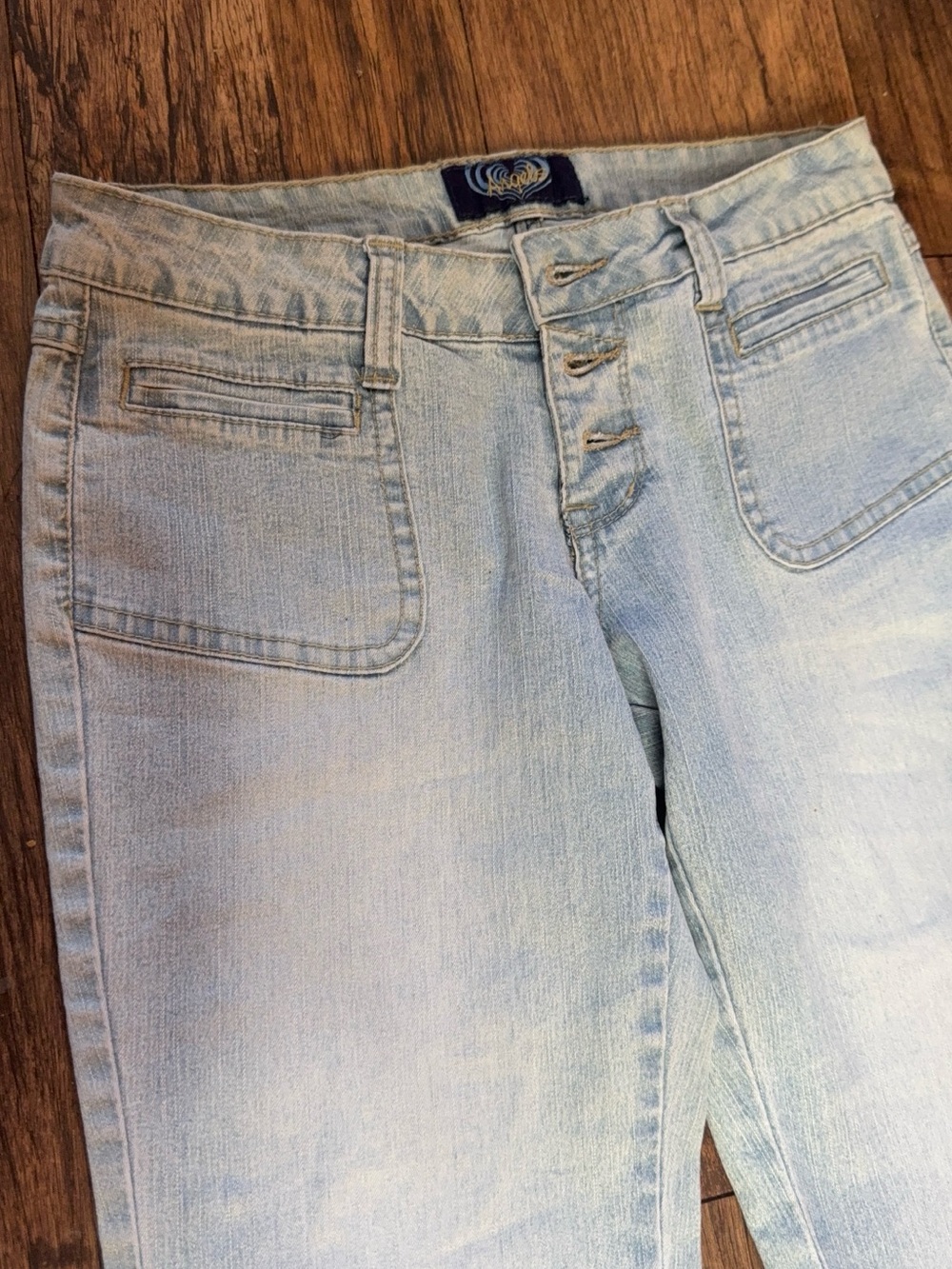 Low rise denim jeans - Picture 4 of 5